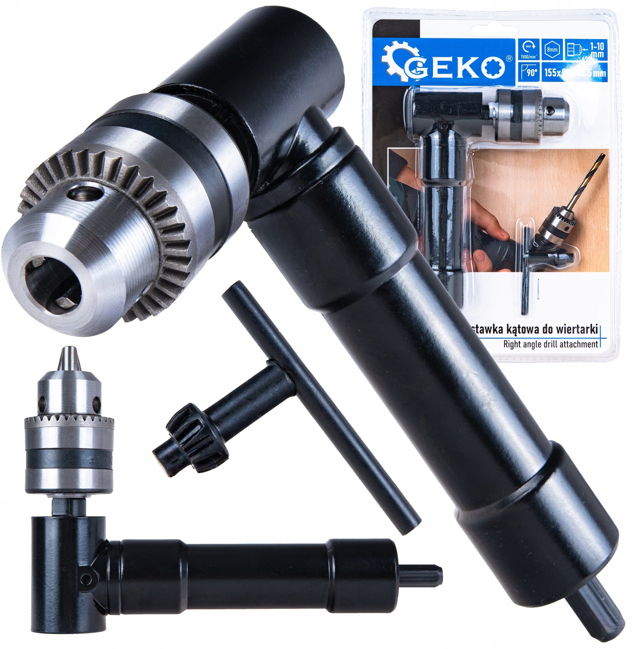 Przystawka kątowa do wiertarki 1-10mm (24)