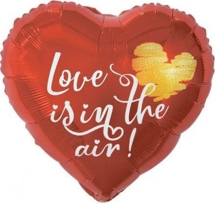 GoDan Balon foliowy Love Is In The Air 46cm
