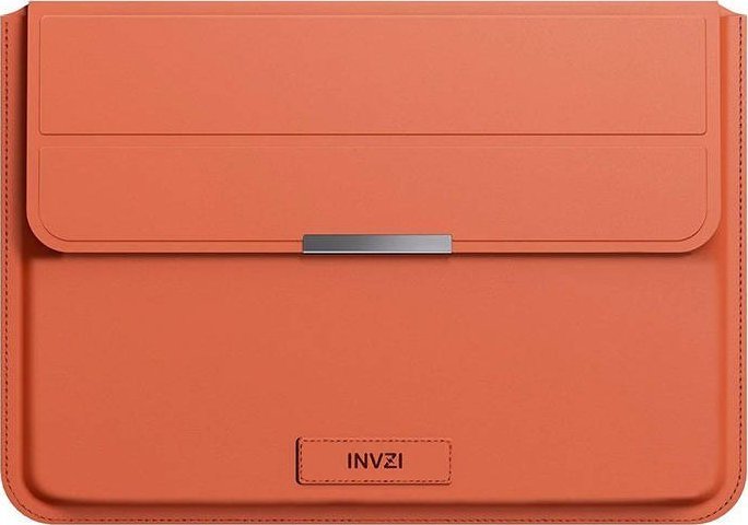 Etui INVZI Skórzane etui / pokrowiec z funkcją podstawki INVZI do MacBook Pro/Air 15"/16" (brązowe)