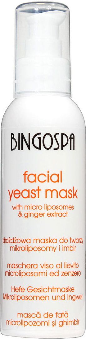 BingoSpa Drożdżowa maska z wyciągiem z imbiru