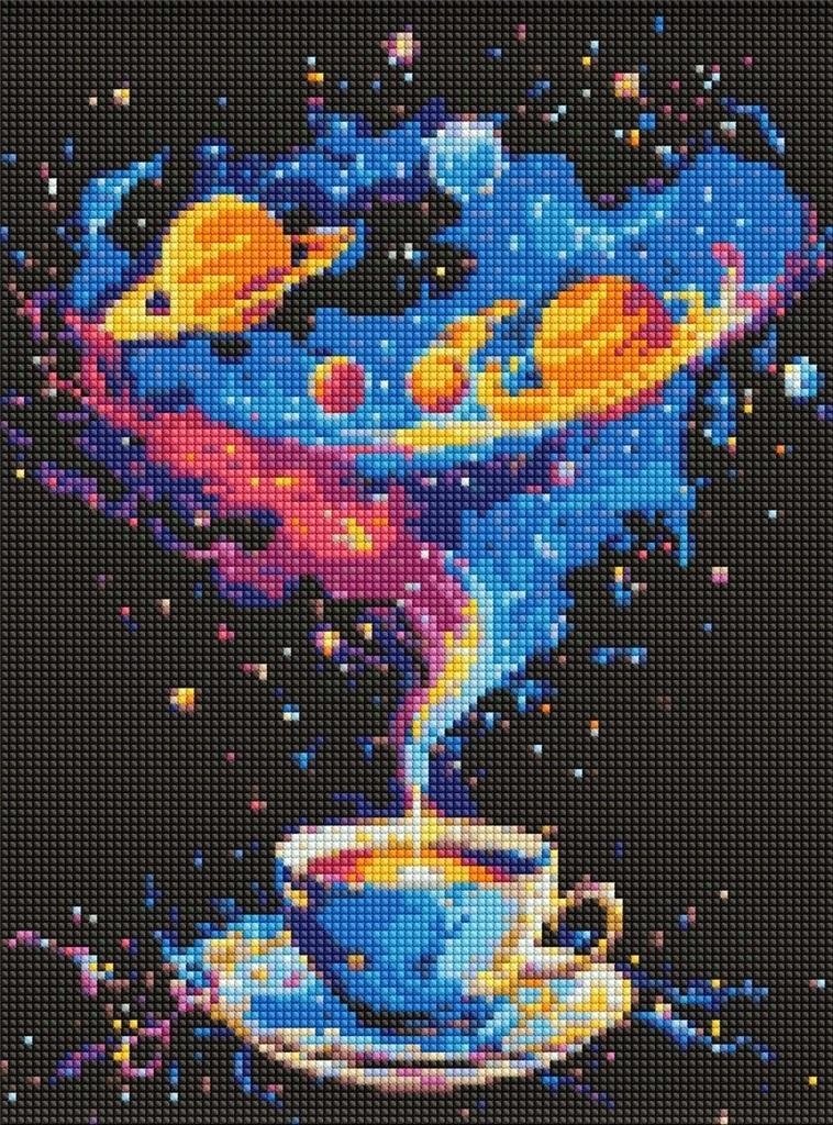 Norimpex Diamentowa mozaika - Kosmiczny wir 30x40cm