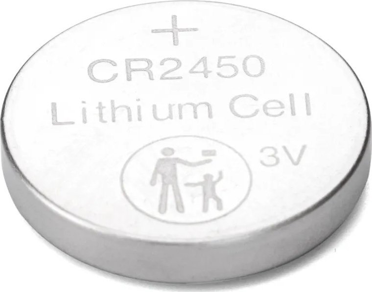 Aigostar Bateria litowa CR2450 3V guzikowa pastylka opakowanie 2 sztuk Bateria litowa CR2450 3V guzikowa pastylka opakowanie 2 sztuk