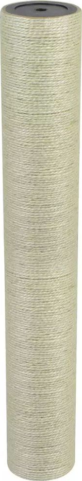 vidaXL Drapak dla kota, 8x55 cm, 8 mm, beżowy