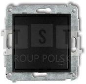 12IWP-4 ICON Mechanizm łącznika zwierny dzwonek czarny mat 12IWP-4