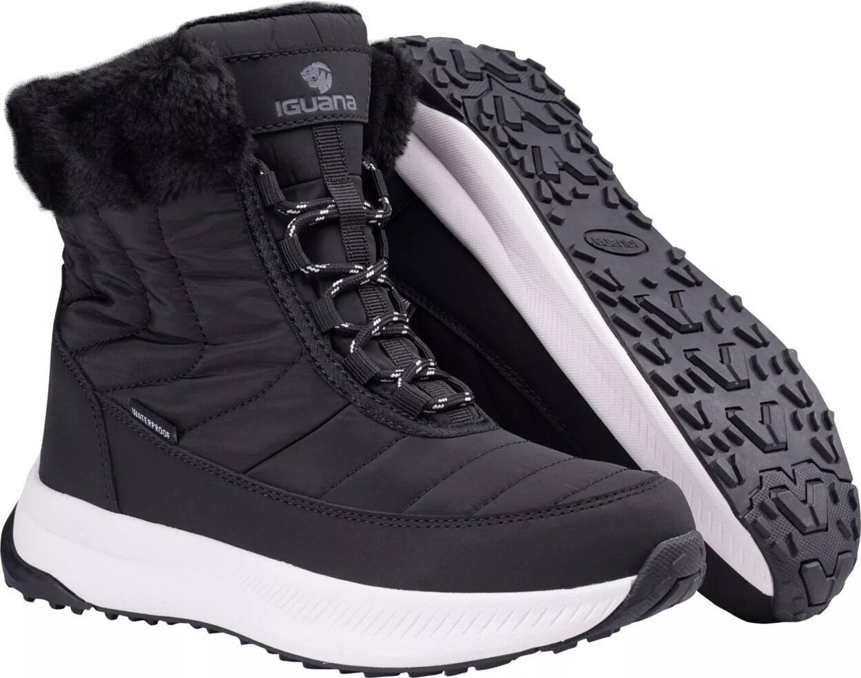 Damskie buty zimowe śniegowce wodoodporne Iguana Irine W rozmiar 39