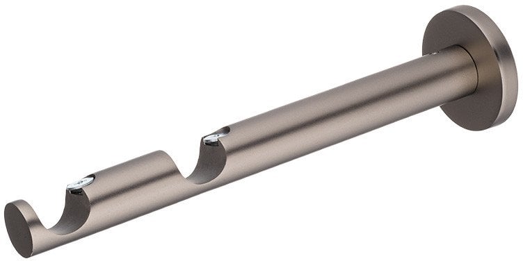 CURTAIN ROD BRACKET SINGLE D25 MAT CHROM