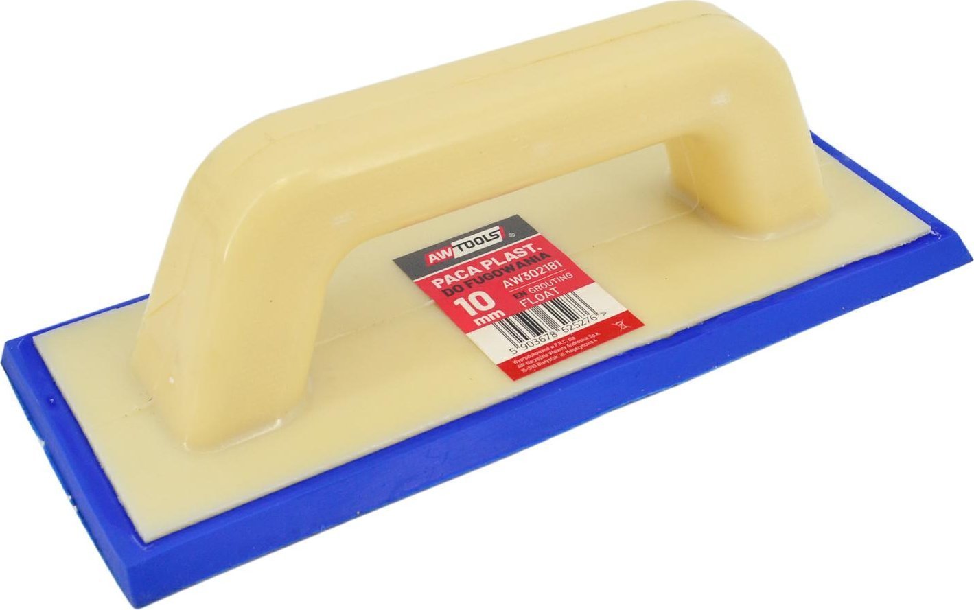 AWTOOLS PACA PLASTIKOWA Z GUMĄ DO FUGOWANIA 245x95mm