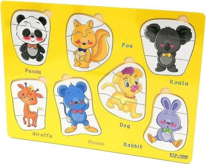 Układanka puzzle Zwierzęta