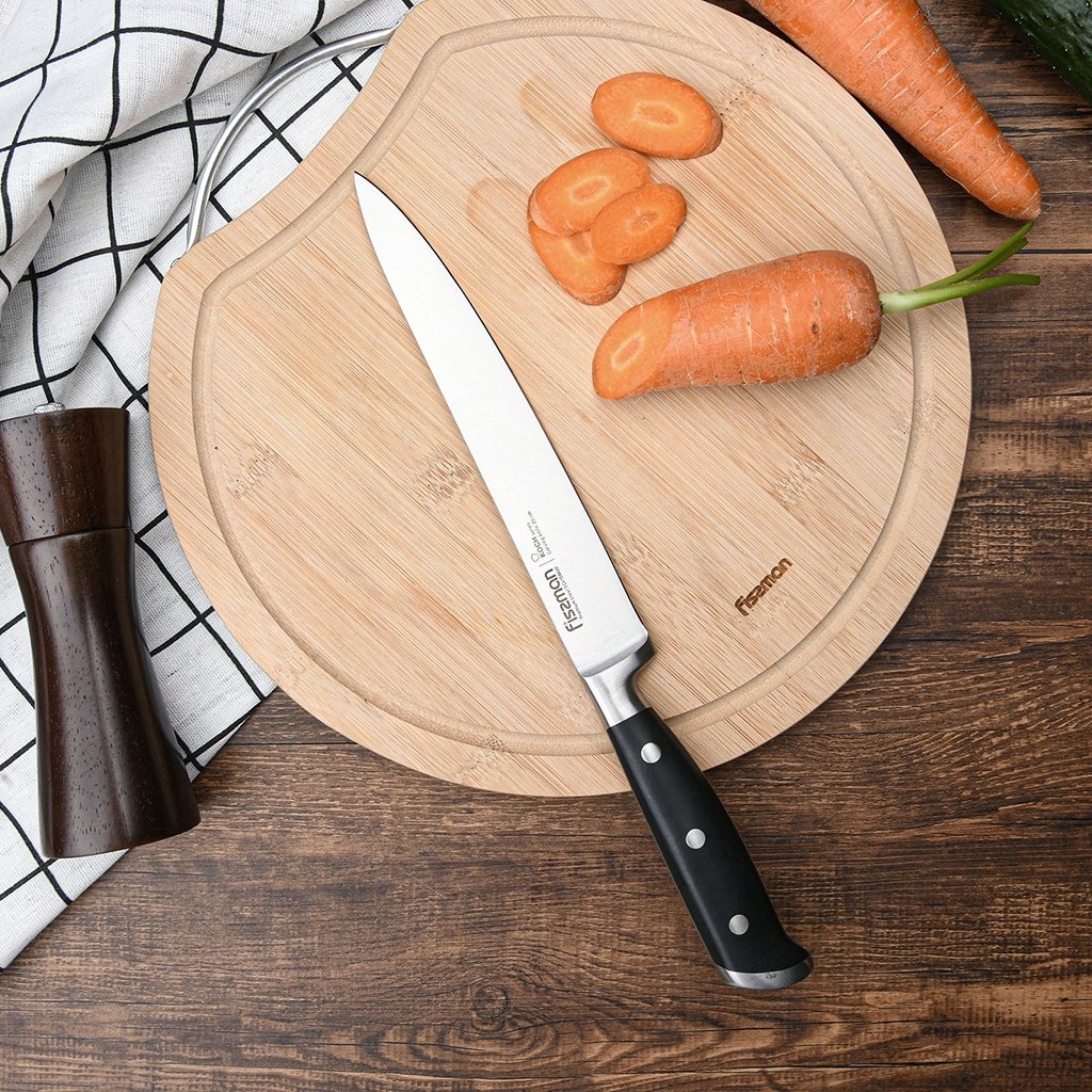 Fissman Nóż kuchenny Koch Slicer 20cm - stal, precyzyjny