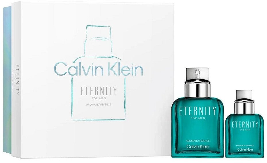 Calvin Klein Eternity For Men Aromatic Essence zestaw perfumy spray 100ml + perfumy spray 30ml