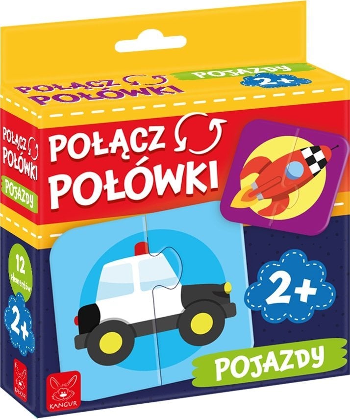 Kangur Połącz połówki Pojazdy 41312