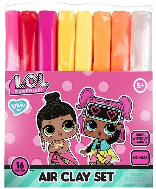 Masa plastyczna L.O.L. Surprise! 16 kolorow