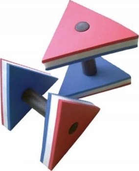 Spartan Trójkątne hantle wodne Spartan