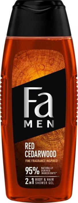 Fa FA_Men Body&Hair Shower Gel 2in1 żel do kąpieli dla mężczyzn Red Cedrawood 400ml