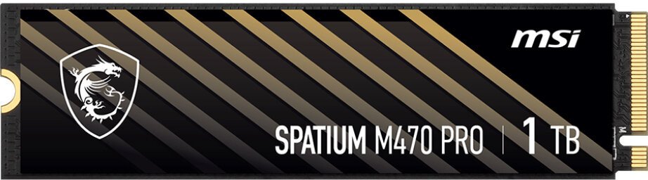 Dysk SSD MSI Spatium M470 Pro 1TB M.2 2280 PCI-E x4 Gen4 NVMe (S78-440L0J0-P83)