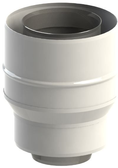 Jeremias Adapter 60/100-80/125 do kotła Beretta (TWIN1820302080125)