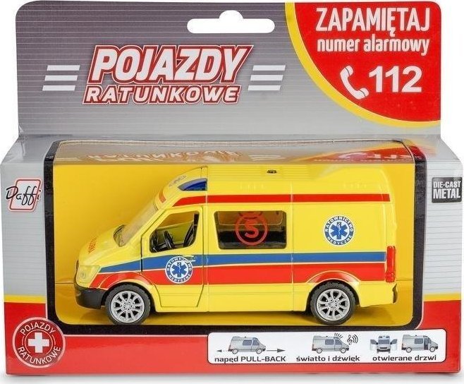 Daffi Pojazd ratunkowy ambulans B-433 24335
