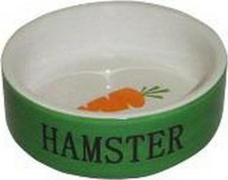 Yarro International YARRO MISKA CER. DLA CHOMIKA/MYSZKI ZIELONA 8,5 x 3 CM