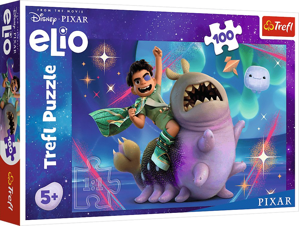 Trefl Puzzle Elio i kosmiczna przygoda 100 elementów (16497)