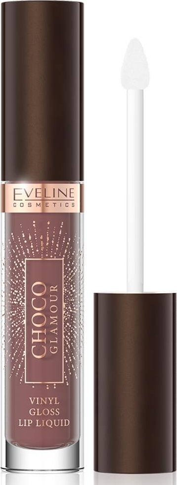 XXXX__Eveline Cosmetics (Eveline) Eveline Choco Glamour pomadka w płynie z efektem glossy lips 02 4.5ml