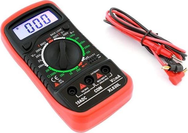 Hertz AG102D MIERNIK PRĄDU MULTIMER ELEKTRONICZNY XL830L uniwersalny