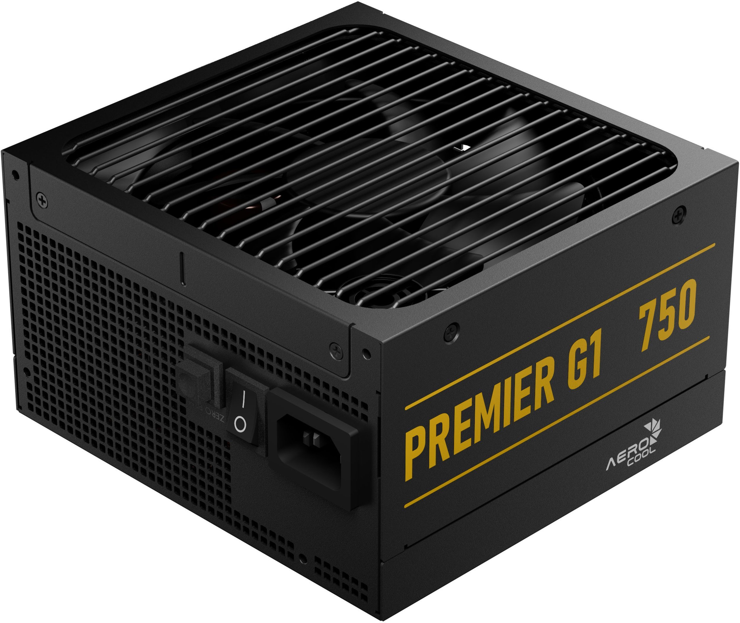 Zasilacz Aerocool Premier G1 80 PLUS Gold Zasilacz, PCIe 5.1, ATX 3.1 - 750 Watt, czarny