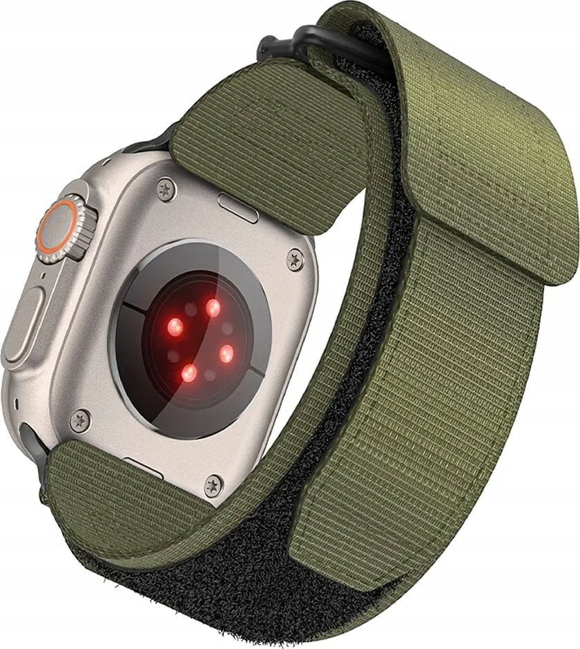 ForCell FORCELL F-DESIGN FA05 pasek nylonowy do APPLE Watch 38 / 40 / 41 mm zielony