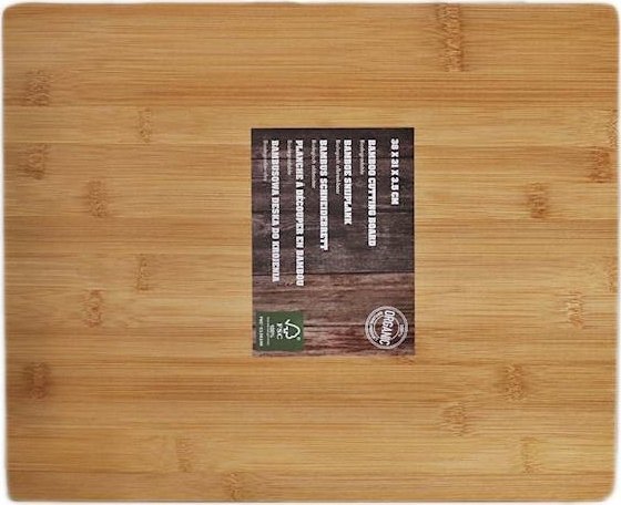 Deska bambusowa do krojenia 38x31x3,5 cm Bamboo gruba