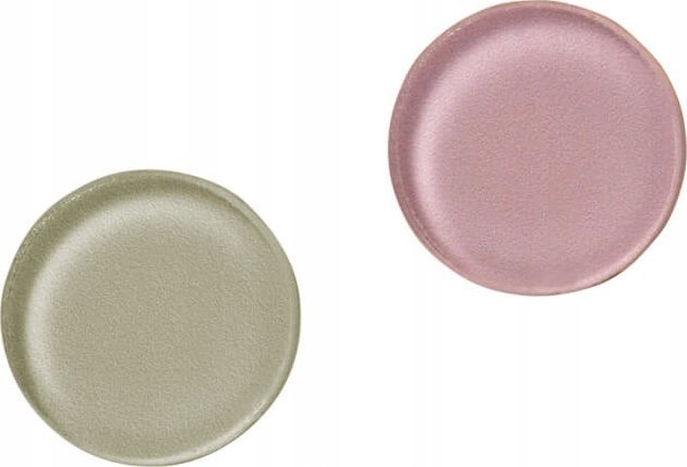 NAGA Super Stærke Magneter, Runde, Mix beige/ rose acrylic 2,5 x 2,8 cm 2 stk. i pakke Beige 2,5x2,8x2,5mm (1stk)