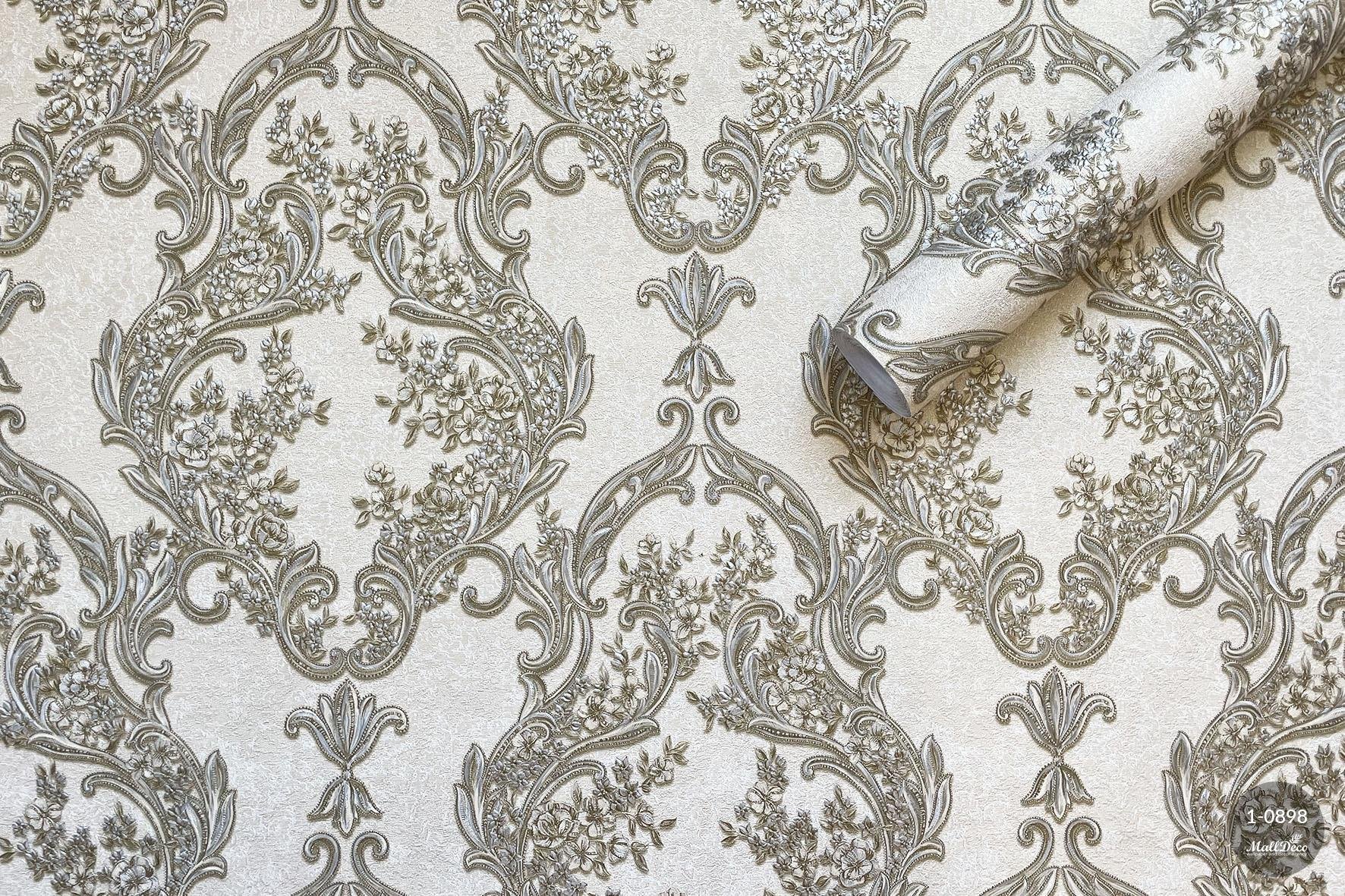 MallDeco TAPETA WINYLOWA MODEL VANESSA DCOR, ZŁOTA ART.1-0898