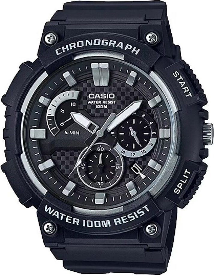 Zegarek Casio Zegarek marki Casio model MCW-200H kolor Czarny. Akcesoria męski. Sezon: Cały rok NoSize