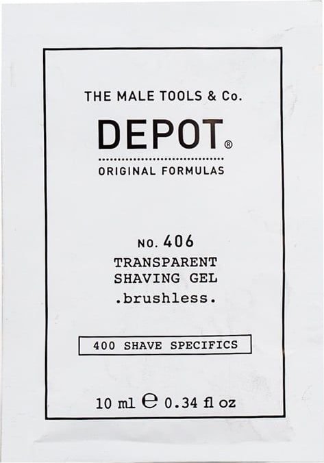 Payot Depot, 400 Shave Specifics No. 406, Menthol, Softening And Refreshing, Shaving Gel, 10 ml For Men