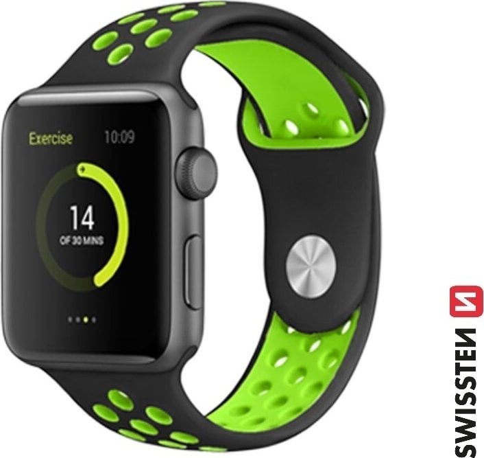 Swissten Sport Silicone Band for Apple Watch 38 / 40 mm
