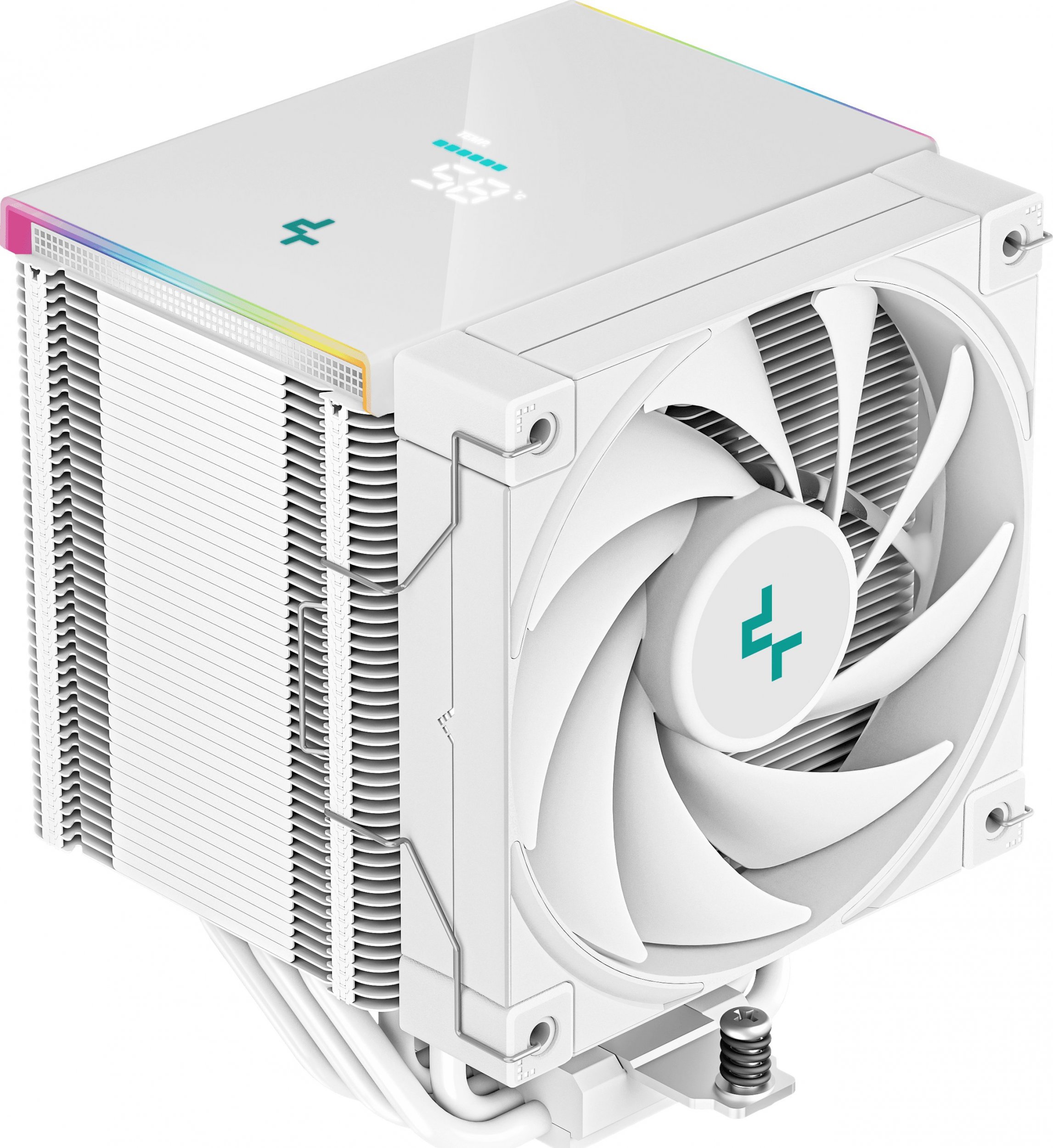Chłodzenie CPU Deepcool AK500 Digital WH (R-AK500-WHADMN-G)