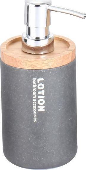 Dozownik do mydła Bisk DOZOWNIK MYDŁA DAKAR SZARY BISK