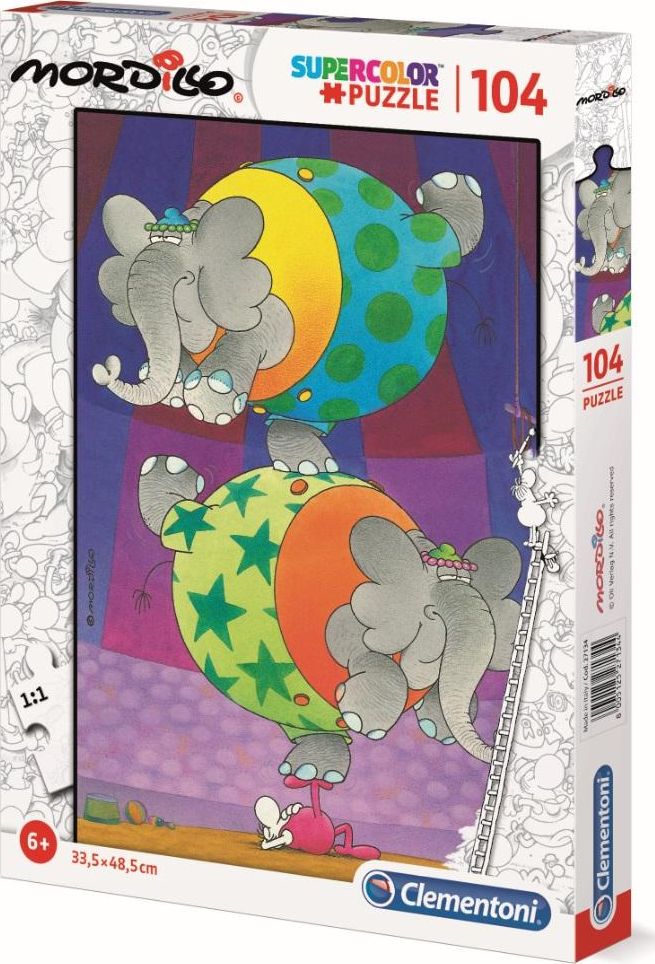 Clementoni Puzzle 104 Mordillo The Balance