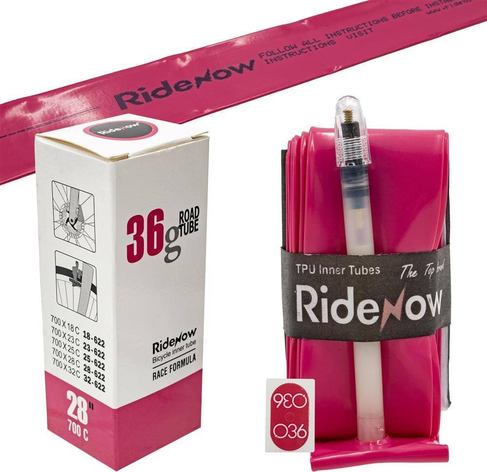 Dętka RideNow TPU Road 28'' presta (65 mm) 18/32-622 (28'' x 3/4'' - 1,25'') 36g