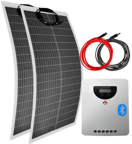 Zestaw solarny elastyczny 300W 12V MPPT