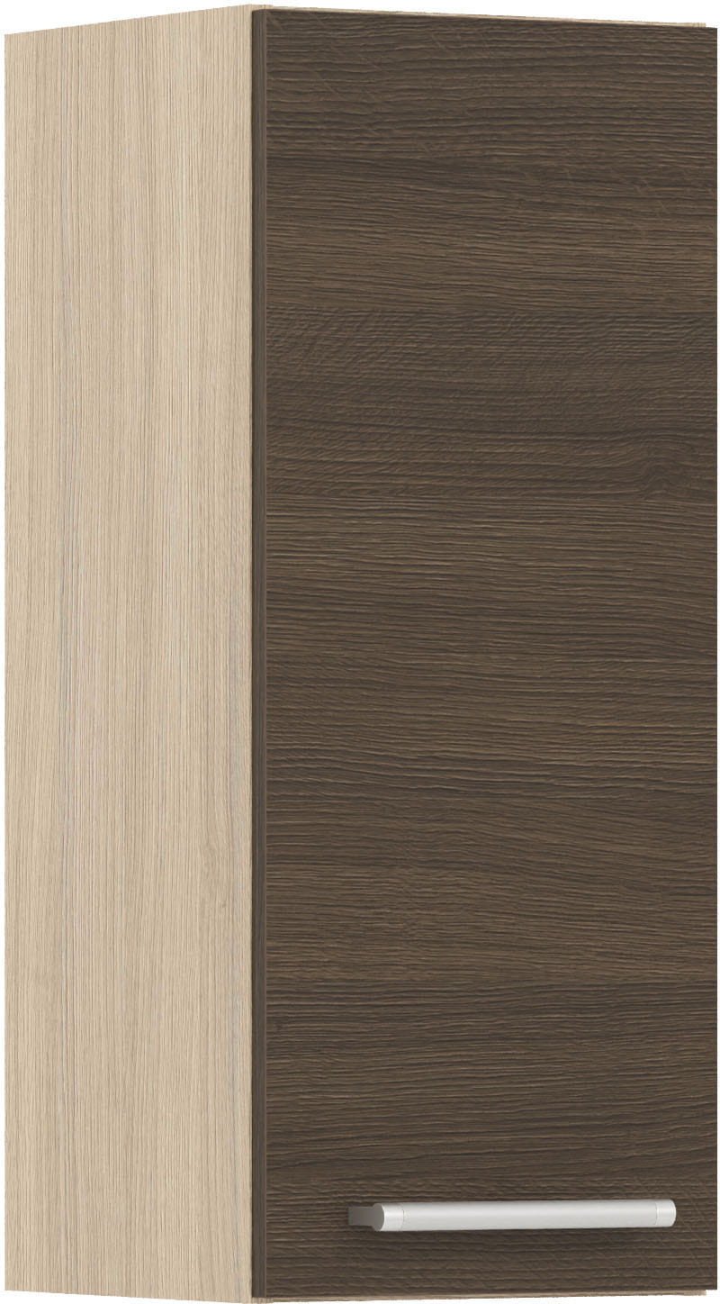 Szafka górna kuchenna jednodrzwiowa wisząca MODENA MD2/G30 rijeka ciemna