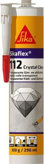 Sika SIKAFLEX-112 CRYSTAL CLEAR KLEJ USZCZELNIAJĄCY 290ML