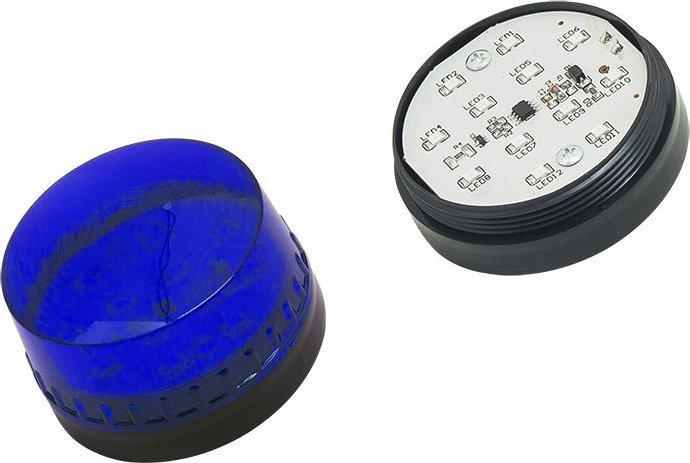 Blow 26-425# Sygnalizator optyczny diod hc-05 niebies