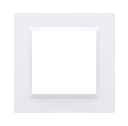 Kontakt-Simon Ramka 1-krotna Simon 10 biała (CR1/11)