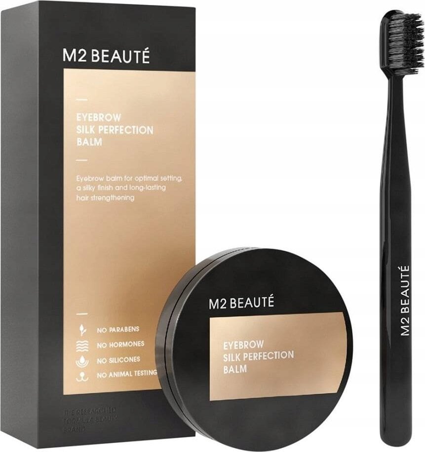 M2 BEAUTE_ Eyebrow Silk Perfection Balm jedwabny balsam do brwi 5ml