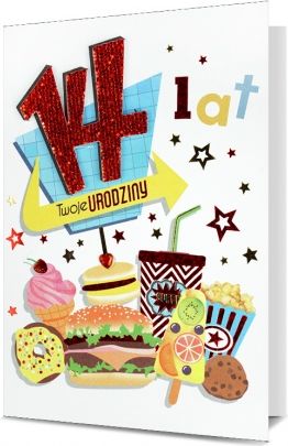 Pan Dragon KARNET 14 URODZINY HM-100-762