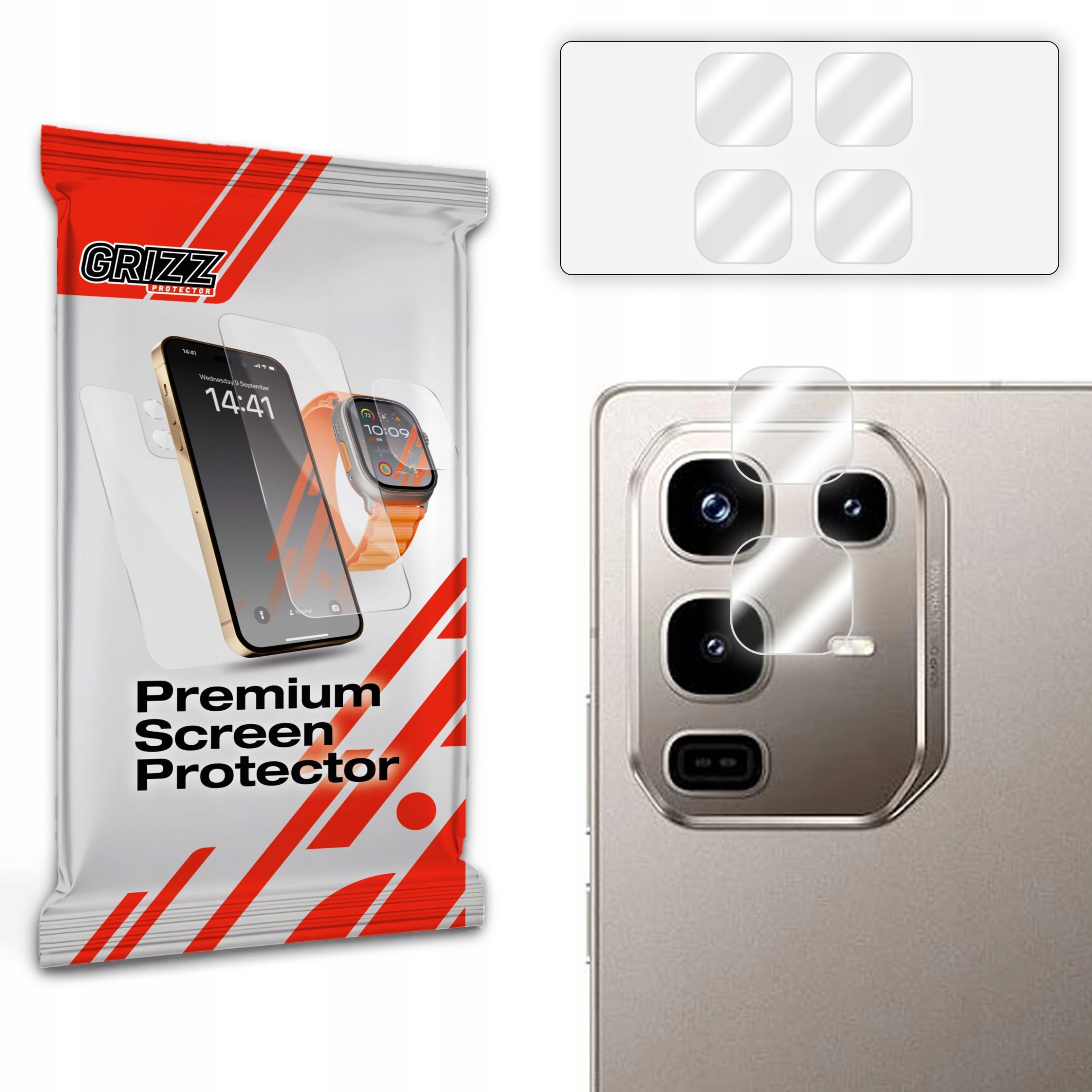 Szkło na aparat GrizzGlass HybridGlass Camera do Infinix Note 50 Pro 4G