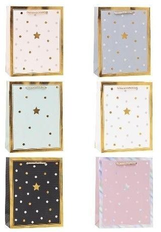 Rozette Torebka ozdobna 18x23x8cm hot-stamp mix ROZETTE