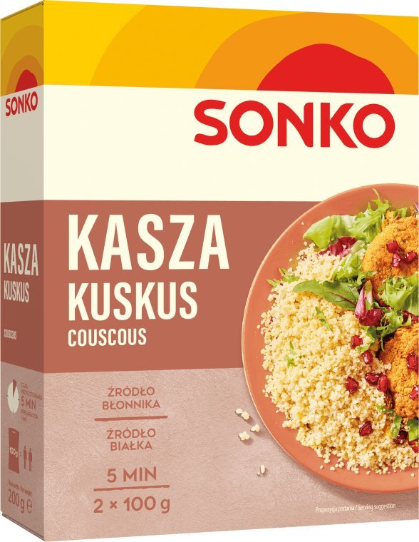 SONKO Sonko Kasza kuskus 200 g (2 x 100 g)