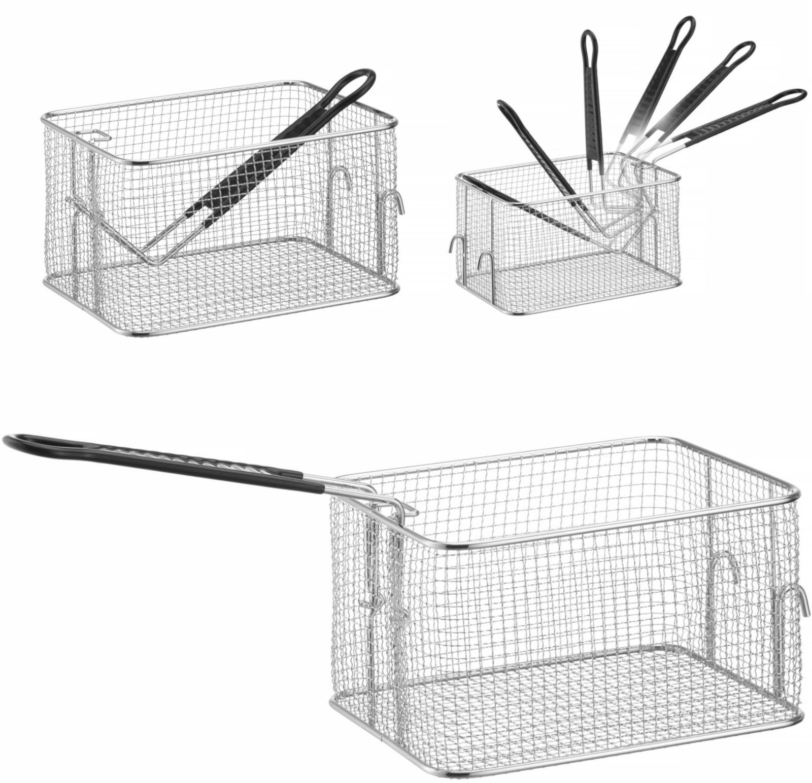 Hendi Kosz do frytkownicy elektrycznej z uchwytem 8 l 238x190x140 mm