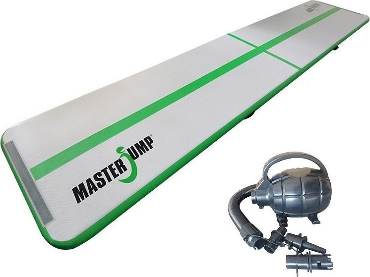 Master Dmuchana Mata Aitrack MASTER 500 x 100 x 10 cm Szaro Zielona
