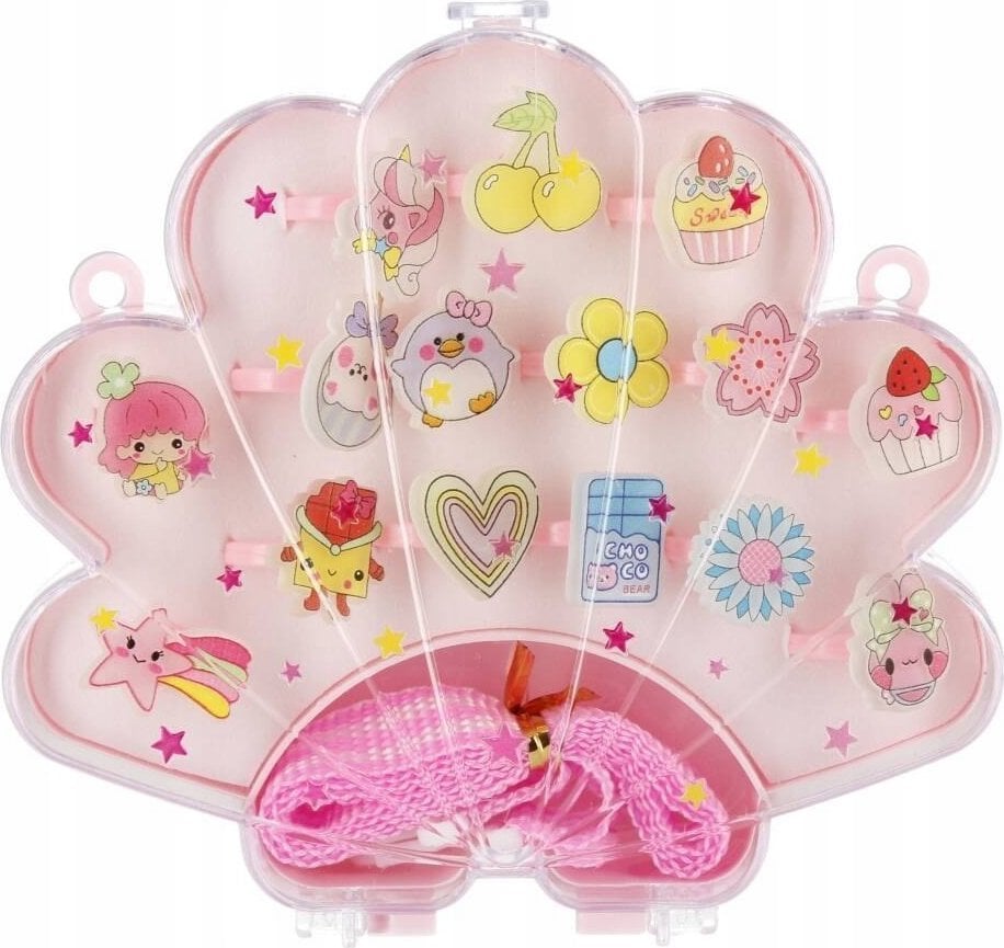 Mega Creative PIERSCIONEK 15SZT AKC 14X13X4 MIX MC 12/72/144